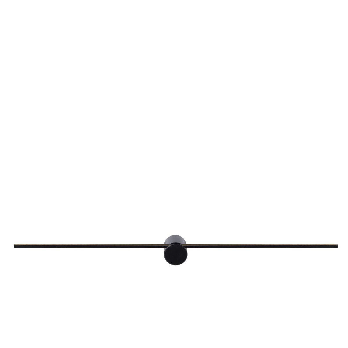 Mizar 90cm Svart baderomslampe Fra Lucide - Denne vegglampen, med en bredde på 90 centimeter, er en uunnværlig følgesvenn i et moderne bad.