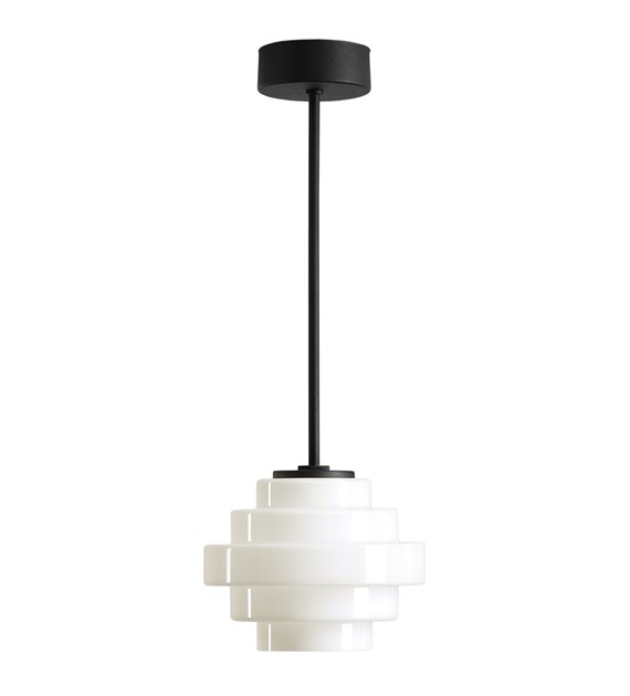 Filo Ø14 Hvit Taklampe Fra Artera - Filo pendellampe er en stilig lampe laget av metall og glass med en vakker, geometrisk form.