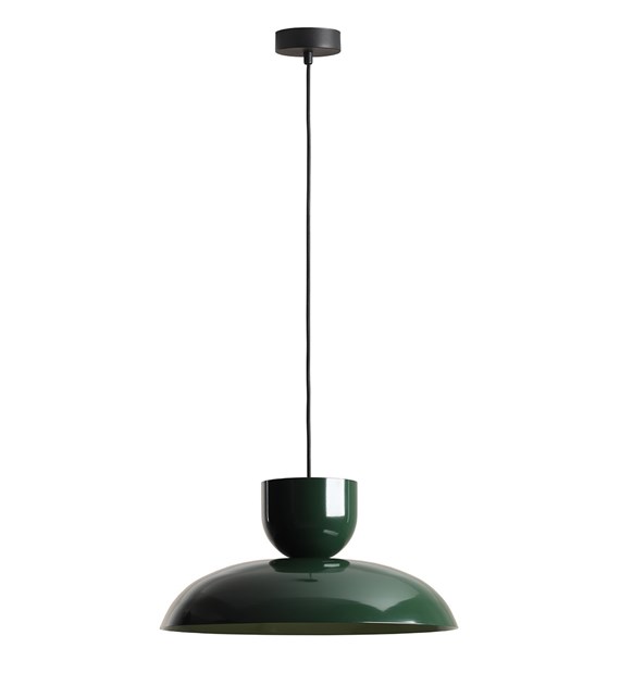 Ella Ø47 Mørkegrønn Taklampe Fra Artera - Ella pendellampe er en unik taklampe i metall som kombinerer retro og moderne design.