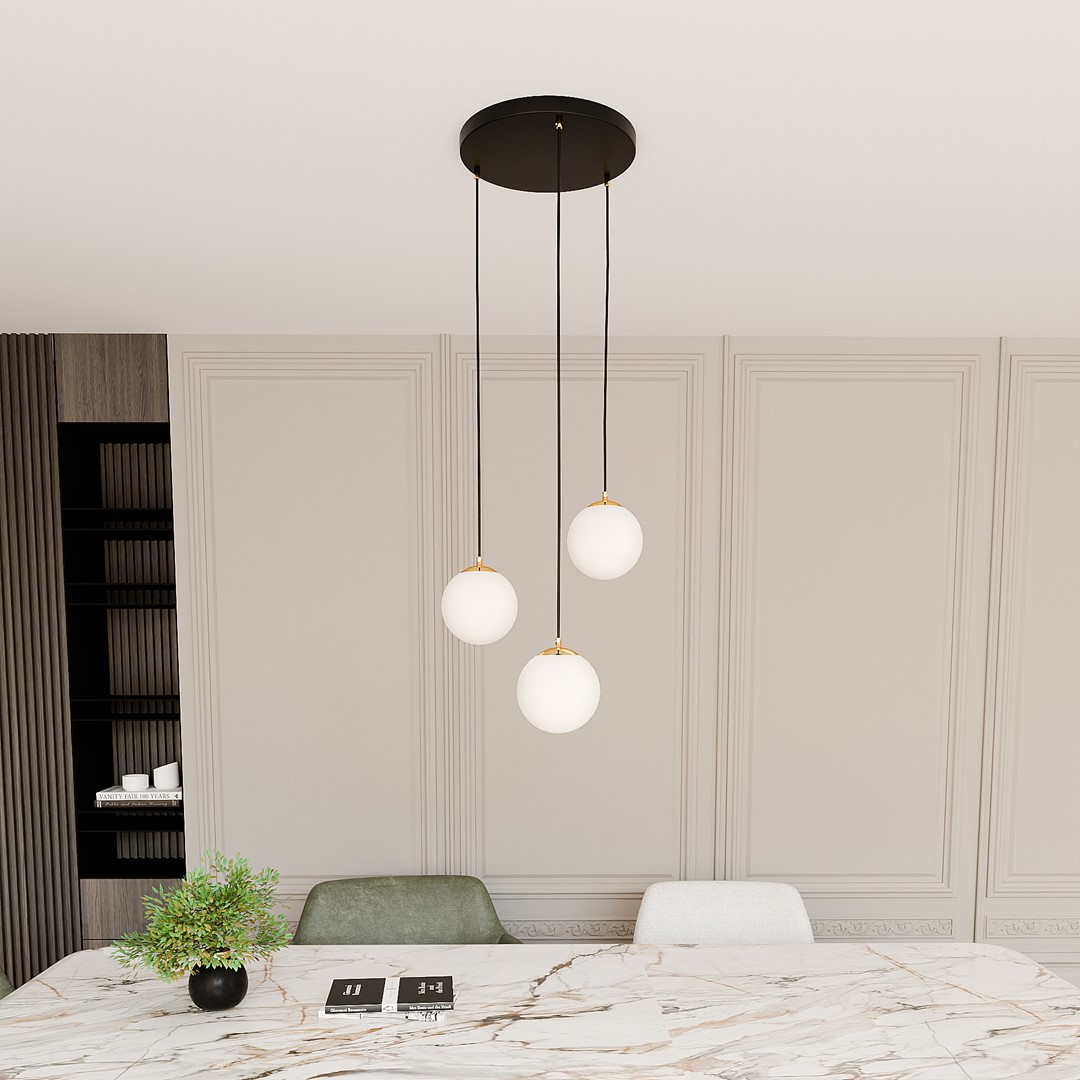 Royal Ø40 Svart Taklampe Fra Emibig Lighting - Royal er en serie minimalistiske taklamper som passer perfekt inn i moderne hjem.