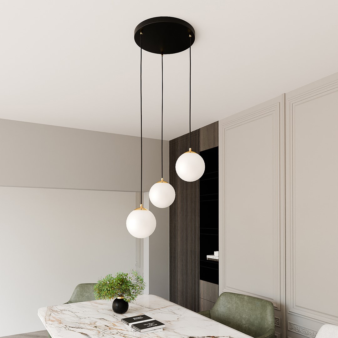 Royal Ø40 Svart Taklampe Fra Emibig Lighting - Royal er en serie minimalistiske taklamper som passer perfekt inn i moderne hjem.