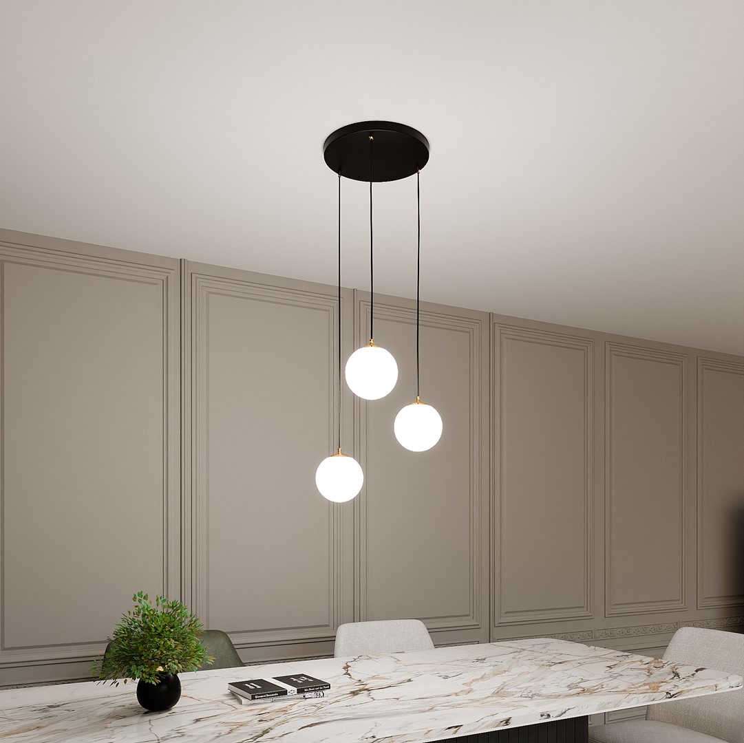 Royal Ø40 Svart Taklampe Fra Emibig Lighting - Royal er en serie minimalistiske taklamper som passer perfekt inn i moderne hjem.