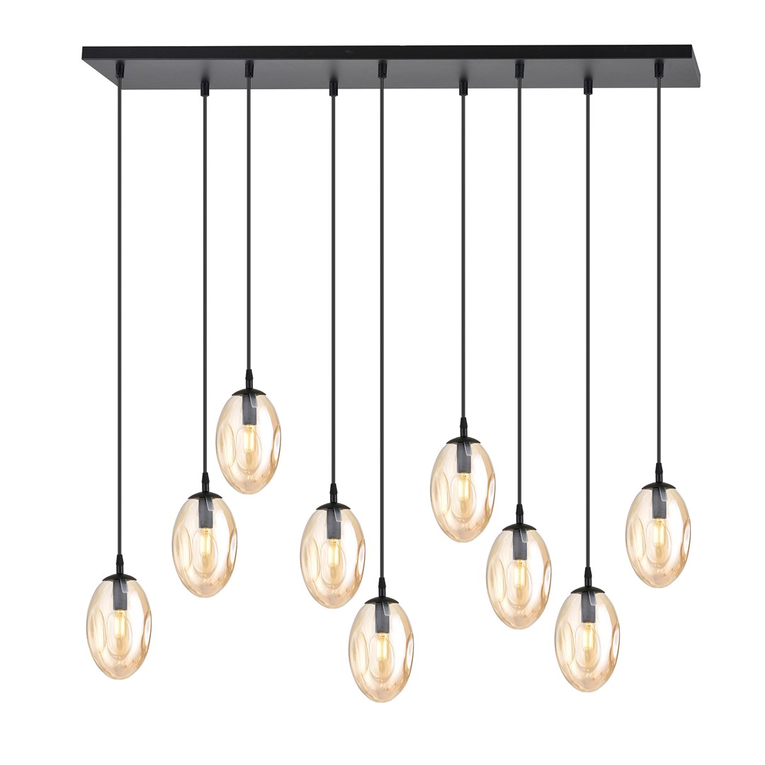 Astral 100cm Rav Taklampe Fra Emibig Lighting - Perfekt over spisebordet eller i et åpent rom der lampen kan ta sin plass og bli et naturlig blikkfang.