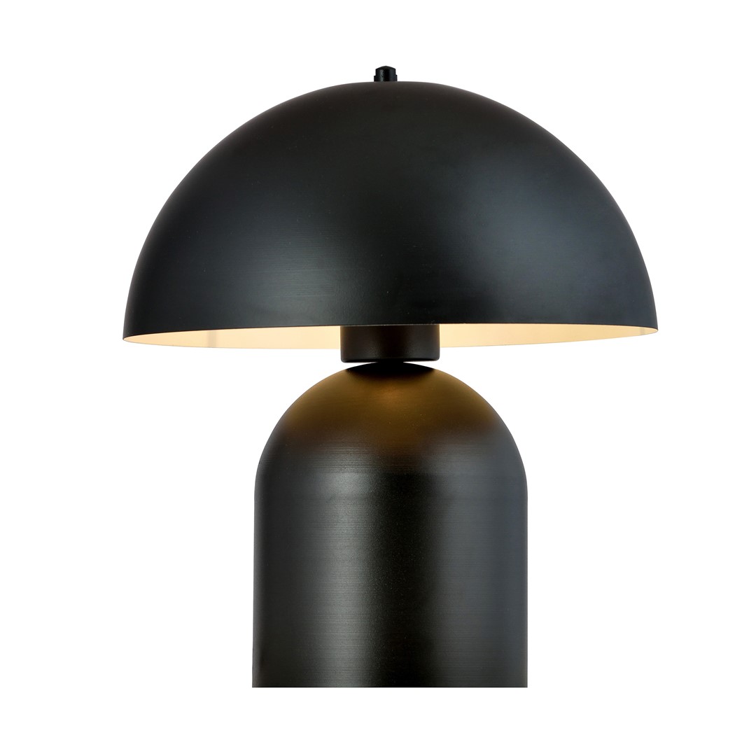 Kava 35cm Svart bordlampe Fra Emibig Lighting - Kava-lampen tilfører skandinavisk sjarm til interiøret ditt.