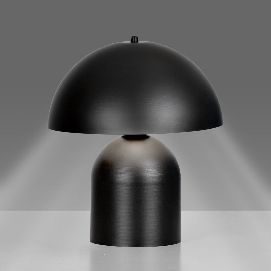 Kava 35cm Svart bordlampe Fra Emibig Lighting - Kava-lampen tilfører skandinavisk sjarm til interiøret ditt.