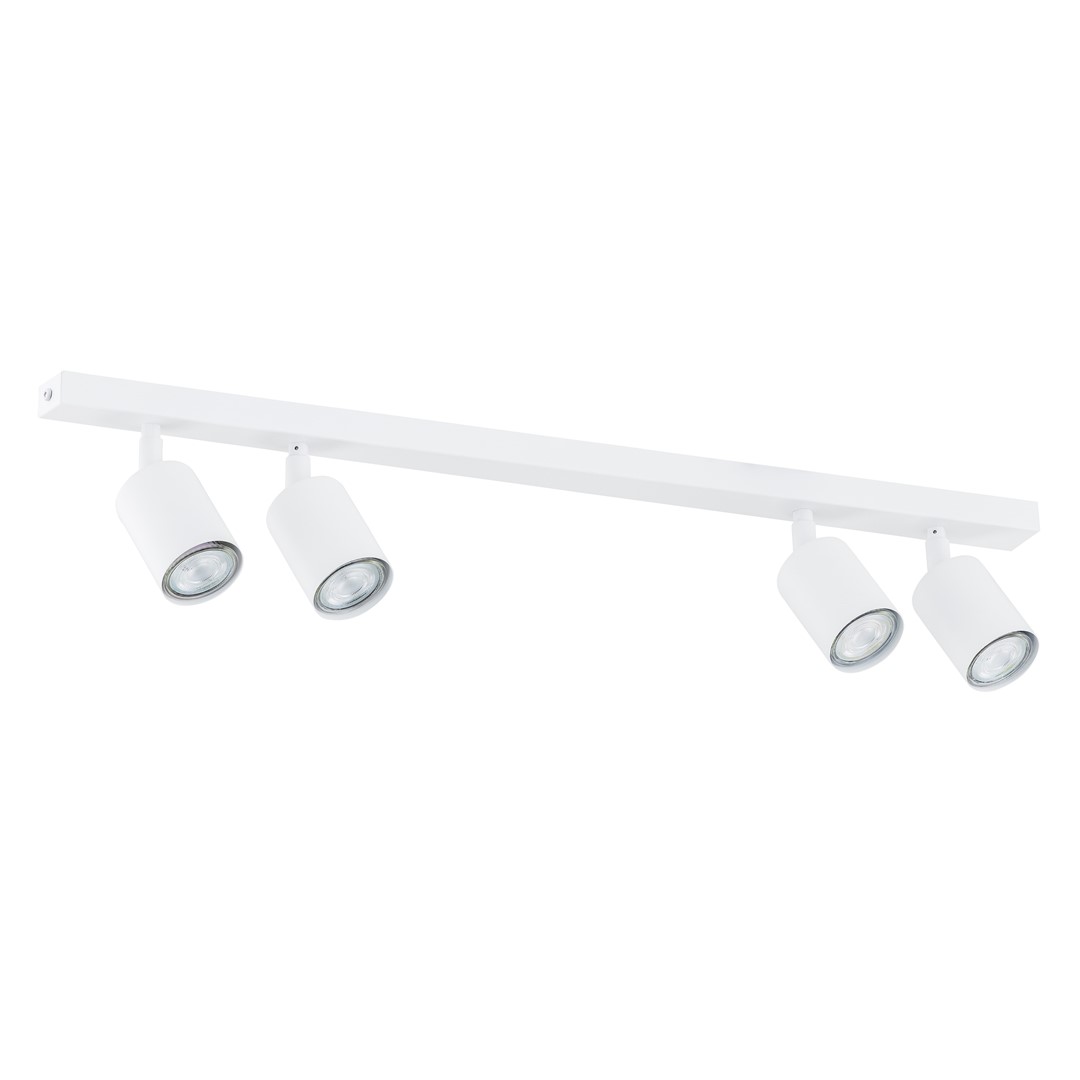Flash 4 Hvit spotlight Fra Emibig Lighting - Taklampen Flash er et utmerket eksempel på; minimalistisk design.