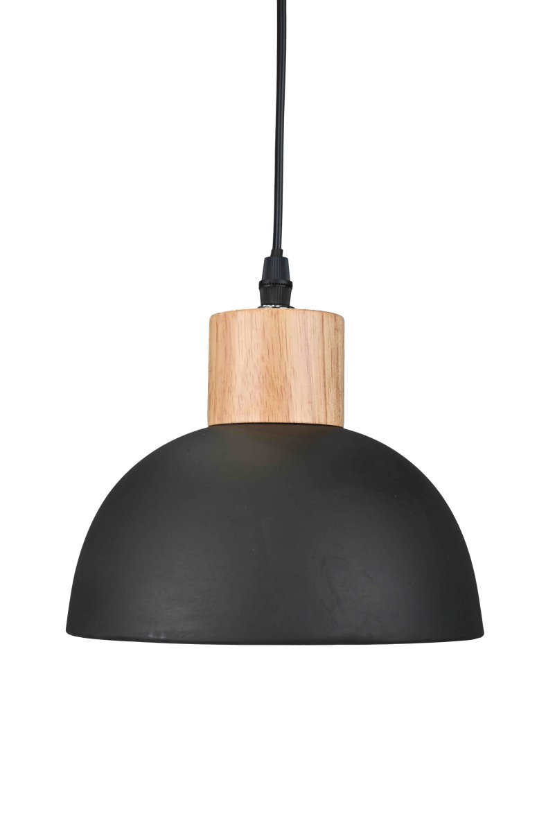 Paraply Ø18 Svart vinduslampe Fra Pixie Design - Umbrella vinduslampen er en stilig sort vinduslampe med en tredetalj.