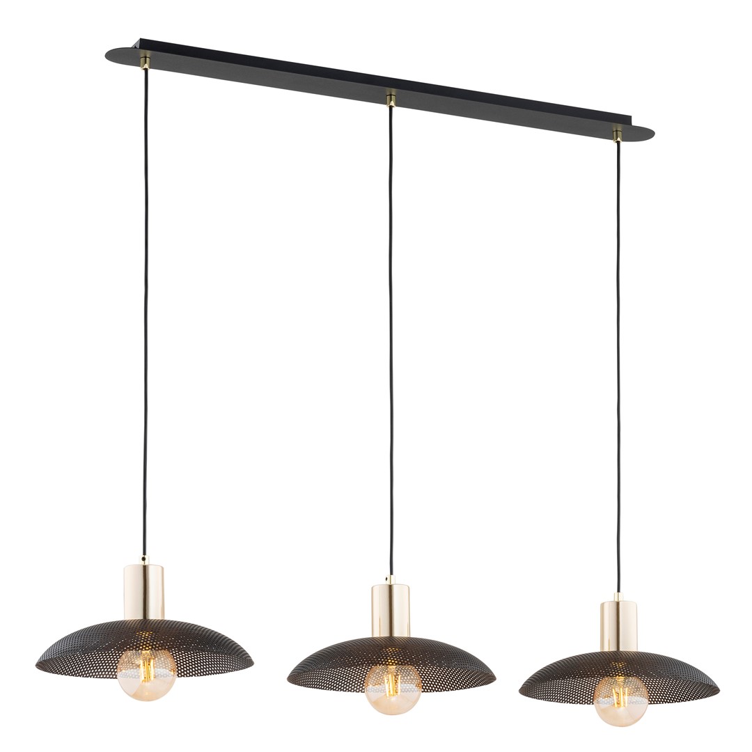 Spirit 90cm Svart Taklampe Fra Emibig Lighting - Perfekt for de som &oslash;nsker &aring; legge til en industriell estetikk til interi&oslash;rdesignen mens de skaper en moderne f&oslash;lelse i hvert rom.