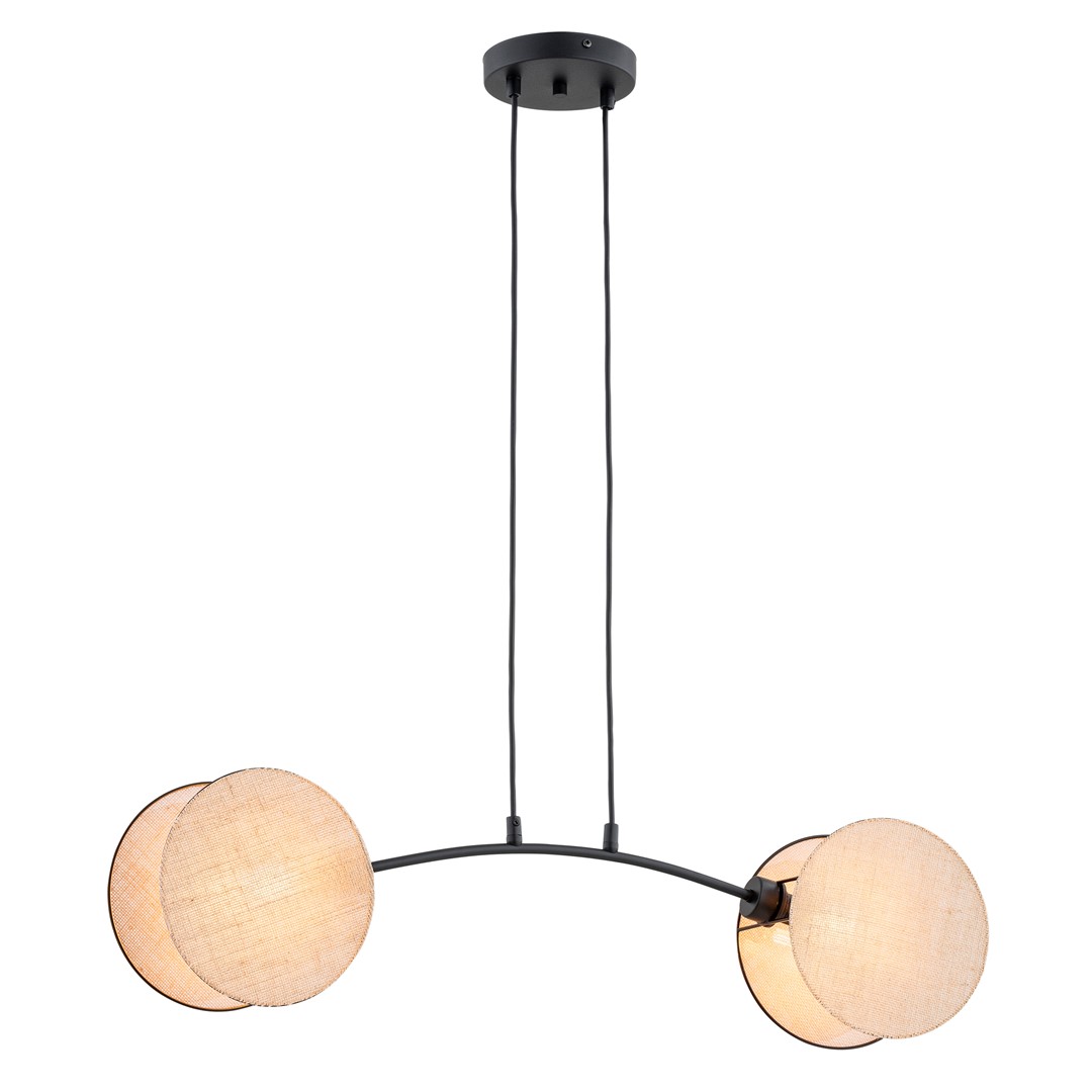 Motif 82cm Natur Taklampe Fra Emibig Lighting - Ved &aring; kombinere moderne form med funksjon fungerer lampene ikke bare som belysning &ndash; men ogs&aring; som et uttrykksfullt designelement.