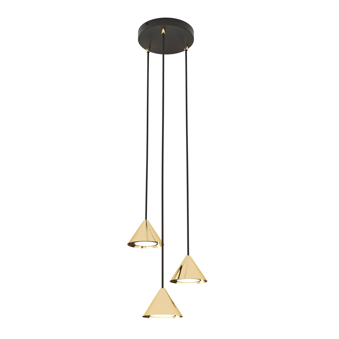 Elit Premium Ø20 Gull Taklampe Fra Emibig Lighting - Elit er en unik lysarmatur med moderne og minimalistisk design.