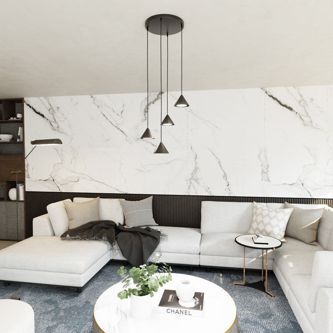 Elit Premium Ø30 Svart Taklampe Fra Emibig Lighting - Elit er en unik lysarmatur med moderne og minimalistisk design.