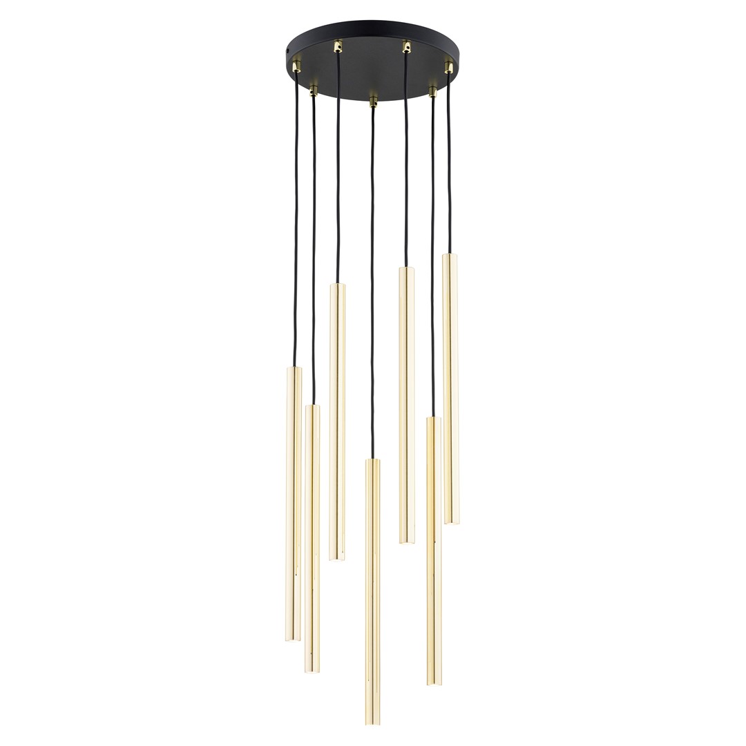 Selter Ø30 Gull Taklampe Fra Emibig Lighting - De skinnende elementene gj&oslash;r at lampen ikke bare fungerer som et lyspunkt, men ogs&aring; som en luksuri&oslash;s interi&oslash;rdetalj.