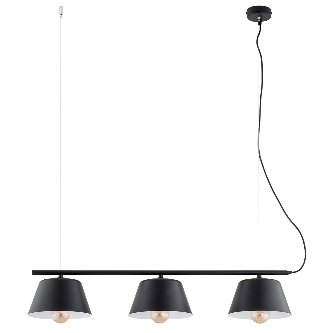 Gelato 82cm Svart Taklampe Fra Emibig Lighting - Det enkle, men elegante designet passer inn i moderne interi&oslash;r og gir en f&oslash;lelse av letthet og harmoni.