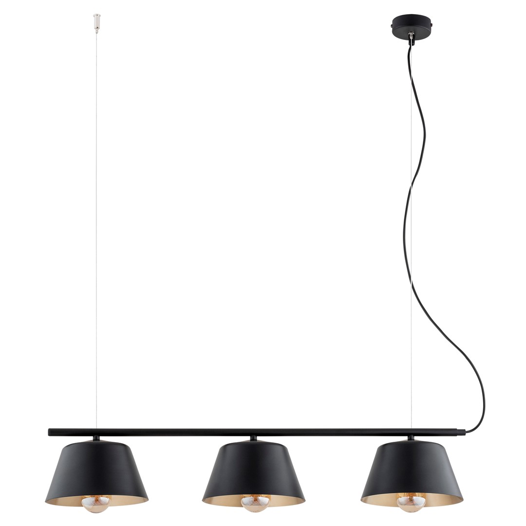 Gelato 82cm Svart Taklampe Fra Emibig Lighting - Det enkle, men elegante designet passer inn i moderne interi&oslash;r og gir en f&oslash;lelse av letthet og harmoni.