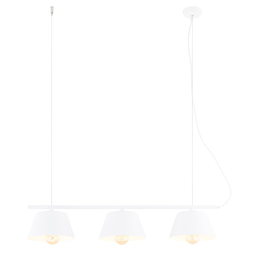 Gelato 82cm Hvit Taklampe Fra Emibig Lighting - Det enkle, men elegante designet passer inn i moderne interiør og gir en følelse av letthet og harmoni.