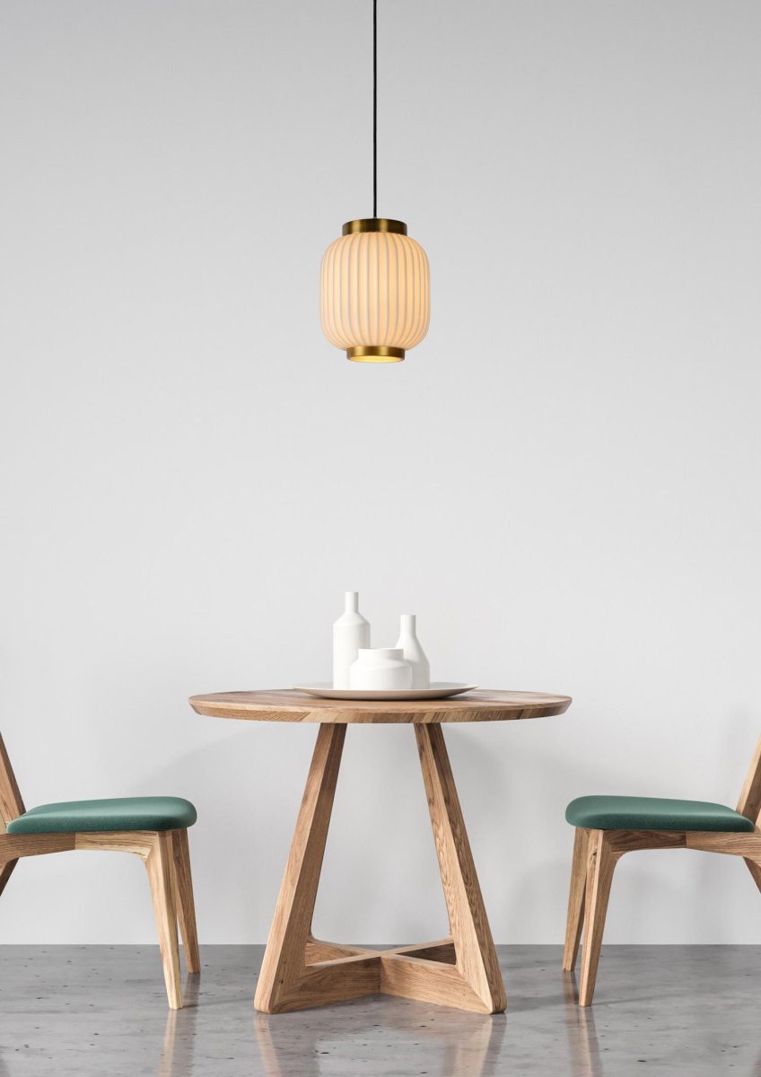 Gosse Ø20 Hvit Taklampe Fra Lucide - Du kan justere høyden på pendellampen fra 50 til 170 centimeter og enkelt koble den til en dimmer.