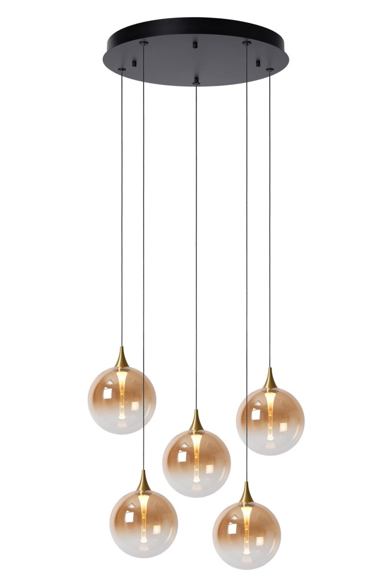 Gisela Ø48 Rav Taklampe Fra Lucide - Unike produktegenskaperMed integrerte dimbare LED-lyskilderUtstyrt med varmt hvitt lys (2700K)Denne lampen kan kobles til i h&oslash;yden(ekskl.