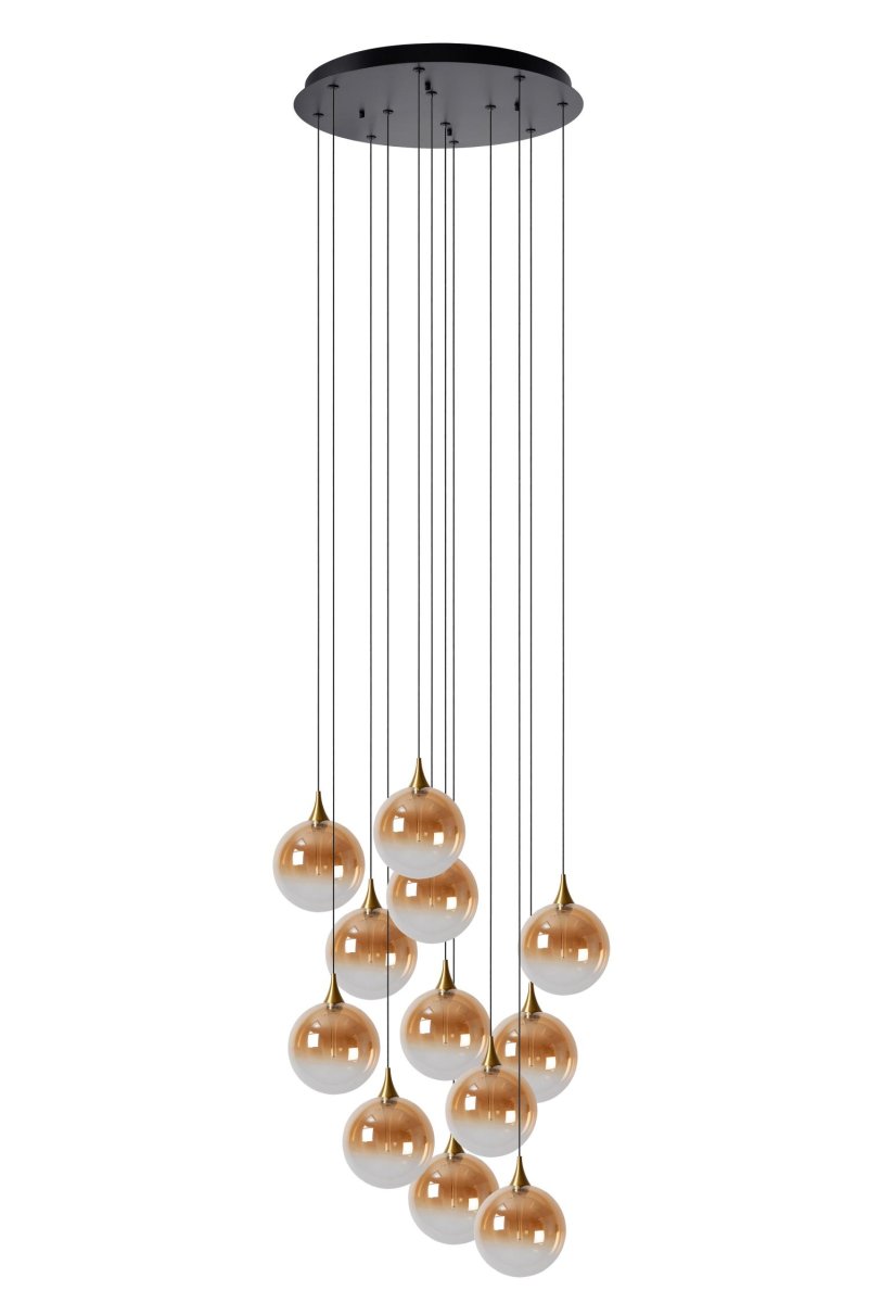 Gisela Ø60 Rav Taklampe Fra Lucide - Det tidl&oslash;se, sf&aelig;riske designet fungerer like godt i b&aring;de klassiske og moderne hjem.