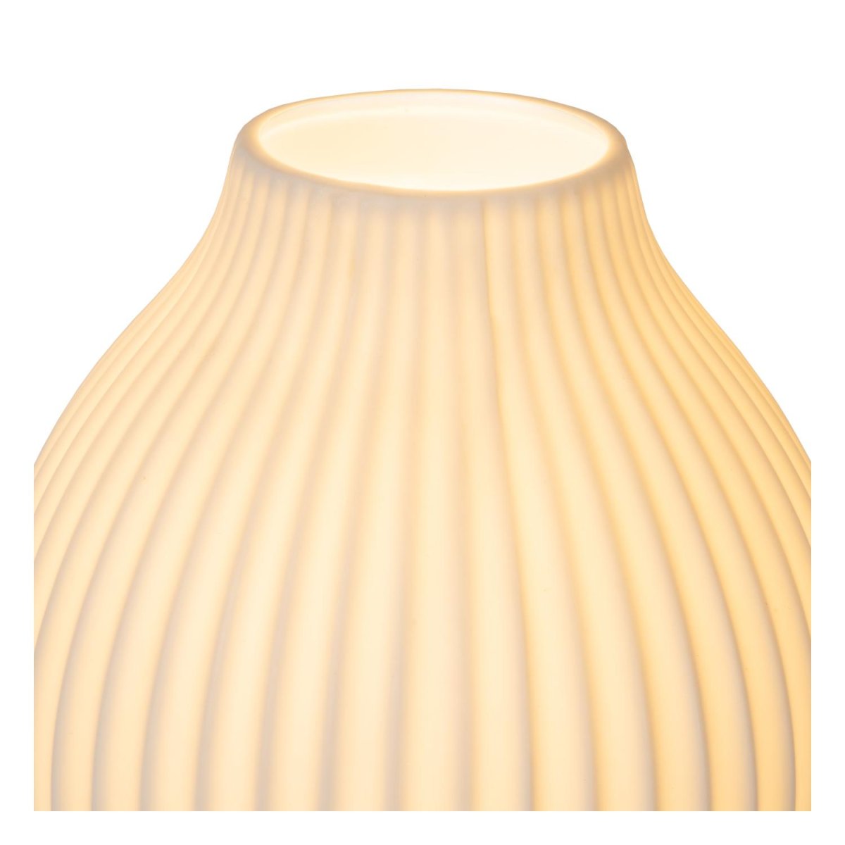 Momoro 40cm Hvit bordlampe Fra Lucide - Momoro bordlampen vil bli en populær interiørdetalj i både moderne og rustikke miljøer.