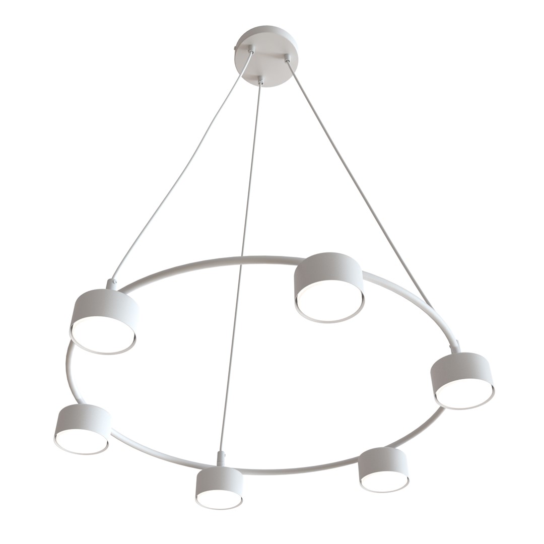 Starlit Ø64 Hvit Taklampe Fra Emibig Lighting - Et minimalistisk anheng med moderne design som fengsler med sin elegante sirkulære form.