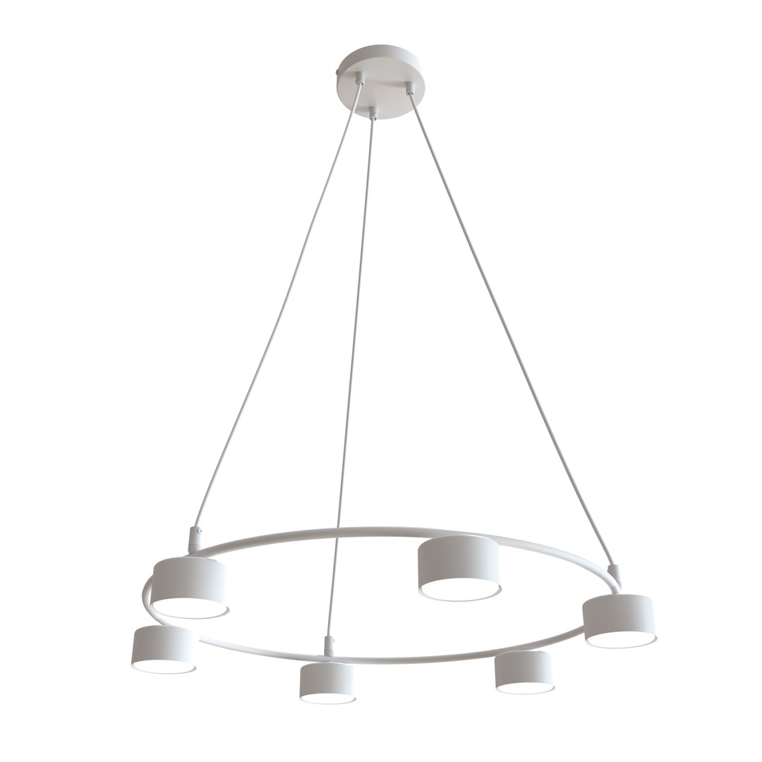 Starlit Ø64 Hvit Taklampe Fra Emibig Lighting - Et minimalistisk anheng med moderne design som fengsler med sin elegante sirkulære form.