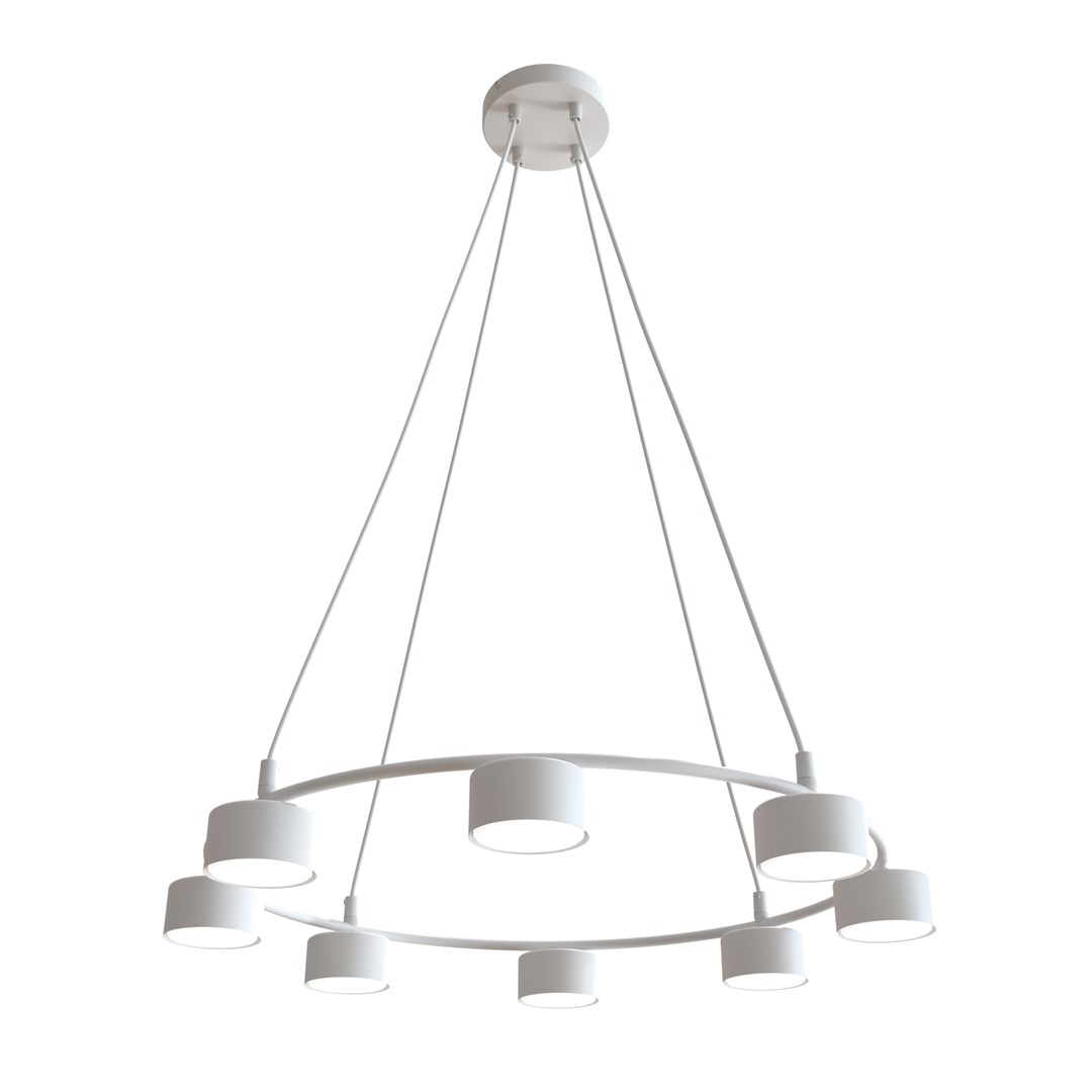Starlit Ø64 Hvit Taklampe Fra Emibig Lighting - Et minimalistisk anheng med moderne design som fengsler med sin elegante sirkulære form.