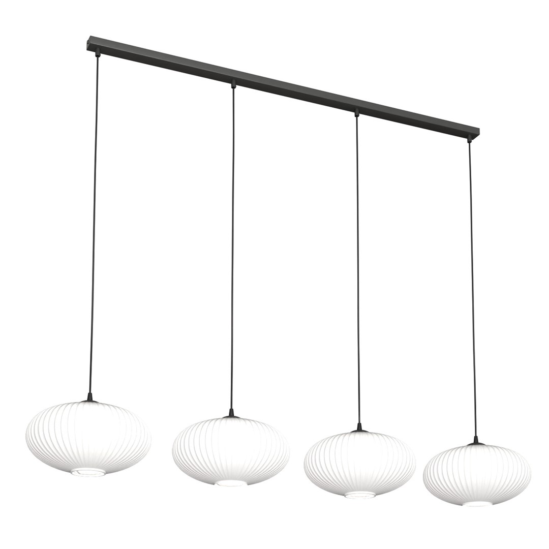 Coco 140cm Hvit Taklampe Fra Emibig Lighting - Perfekt for stuer og spisestuer &ndash; Coco fungerer som en stilig aksent i alle typer interi&oslash;r.
