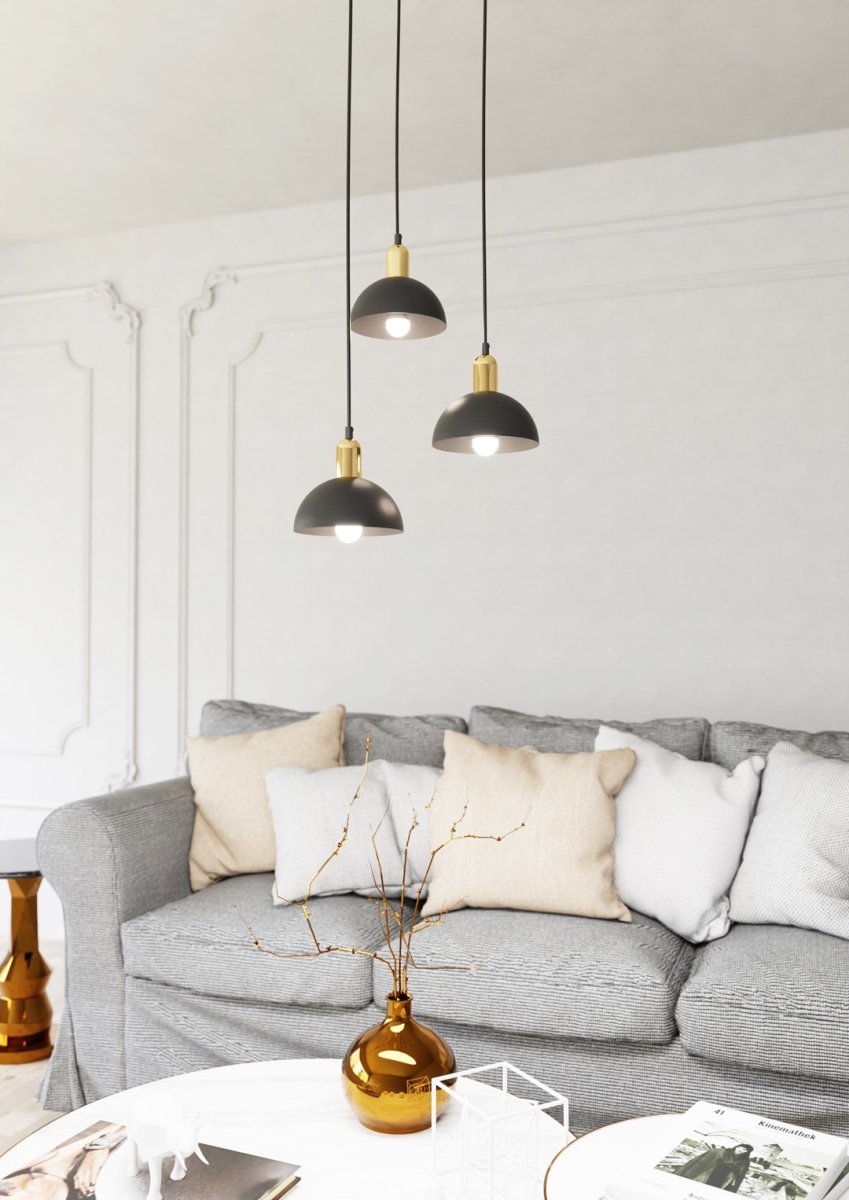 Moto Ø30 Svart Taklampe Fra Emibig Lighting - Et ideelt valg for de som &oslash;nsker original belysning med et sofistikert preg.