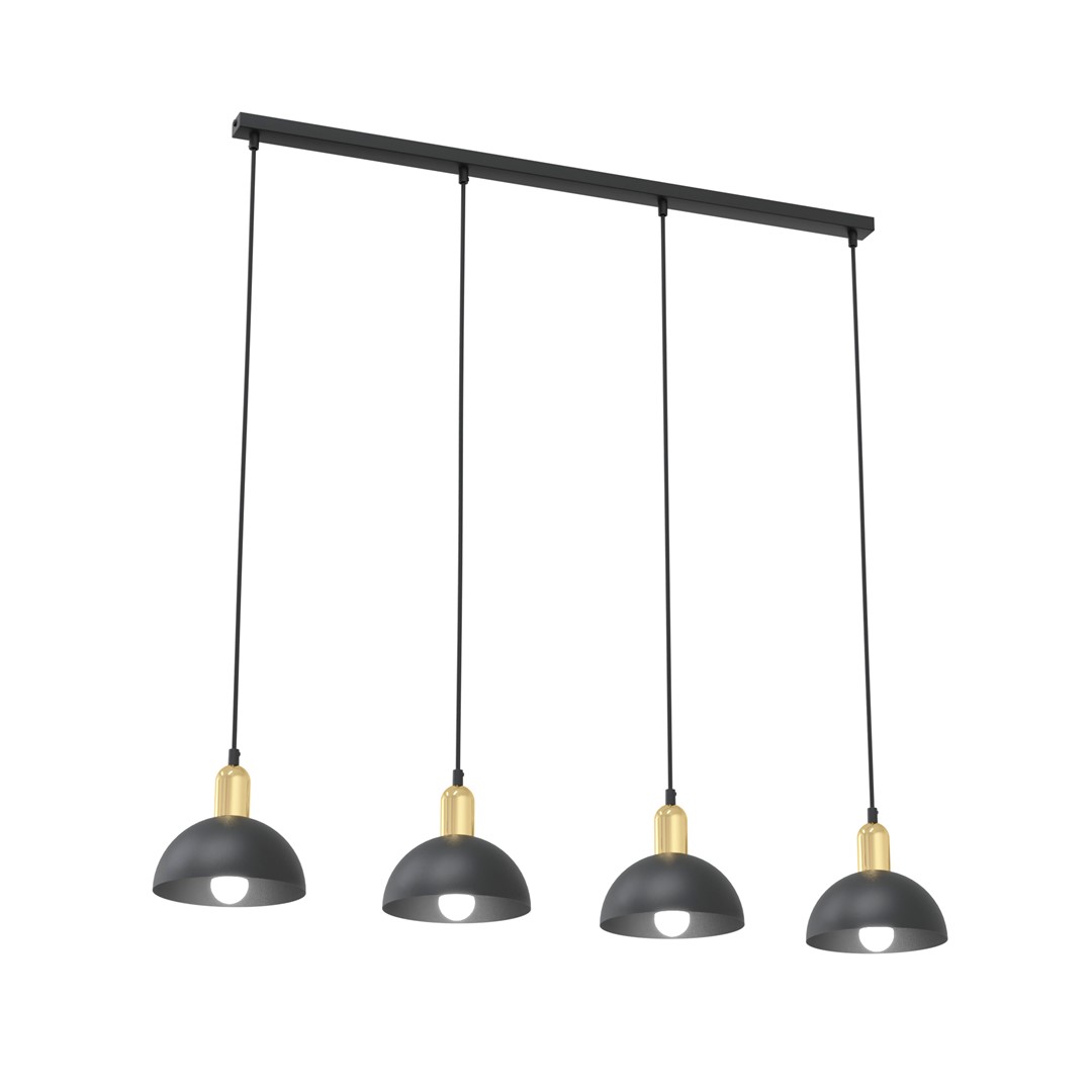 Moto 90cm Svart Taklampe Fra Emibig Lighting - Et ideelt valg for de som &oslash;nsker original belysning med et sofistikert preg.