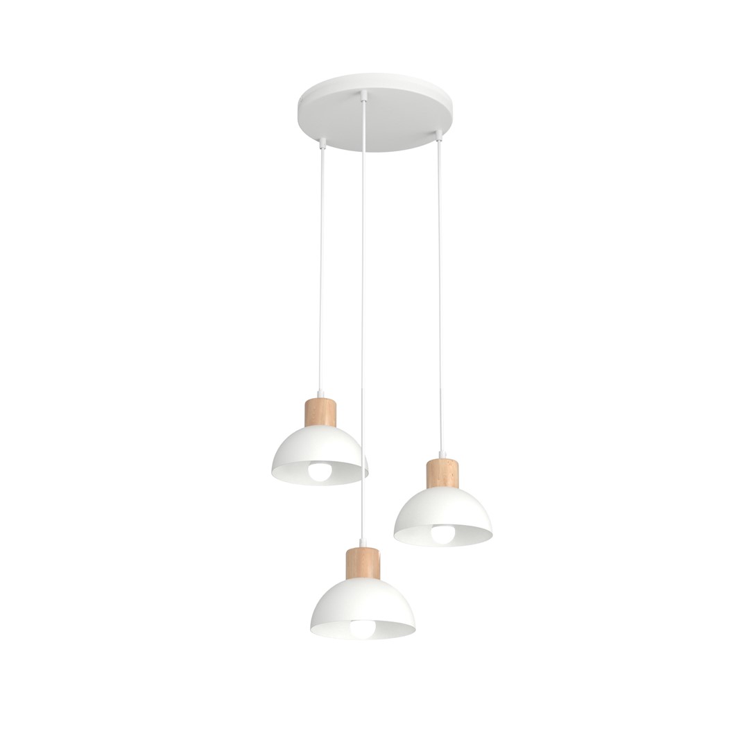 Seco Ø30 Hvit Taklampe Fra Emibig Lighting - Perfekt for stuer, spisestue eller kj&oslash;kken &ndash; Seco skaper harmoni og en koselig nordisk atmosf&aelig;re i rommet.