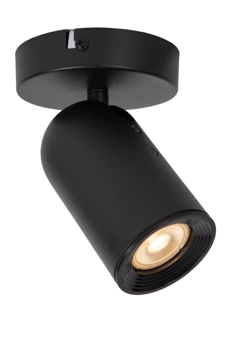 Punch Svart spotlight Fra Lucide - Ved å koble den til en ekstern dimmer kan du skape den perfekte atmosfæren når som helst.