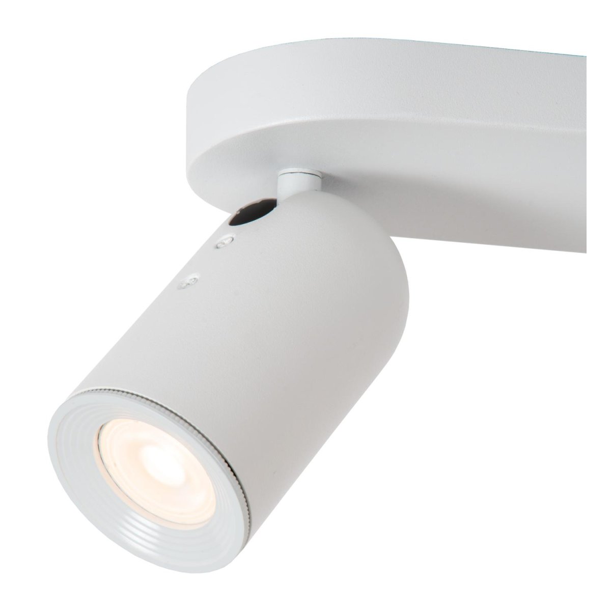 Punch 4 Hvit spotlight Fra Lucide - Med en ekstern dimmer kan du også justere lysstyrken etter behov.