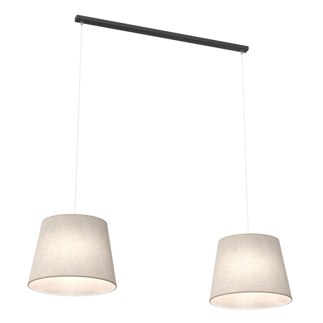 Epoca 90cm Beige Taklampe Fra Emibig Lighting - Med sitt klassiske design og et moderne preg passer Epoca like godt inn i tradisjonelle og moderne interi&oslash;rer, og tilf&oslash;rer rommet en diskret men sjarmerende karakter.