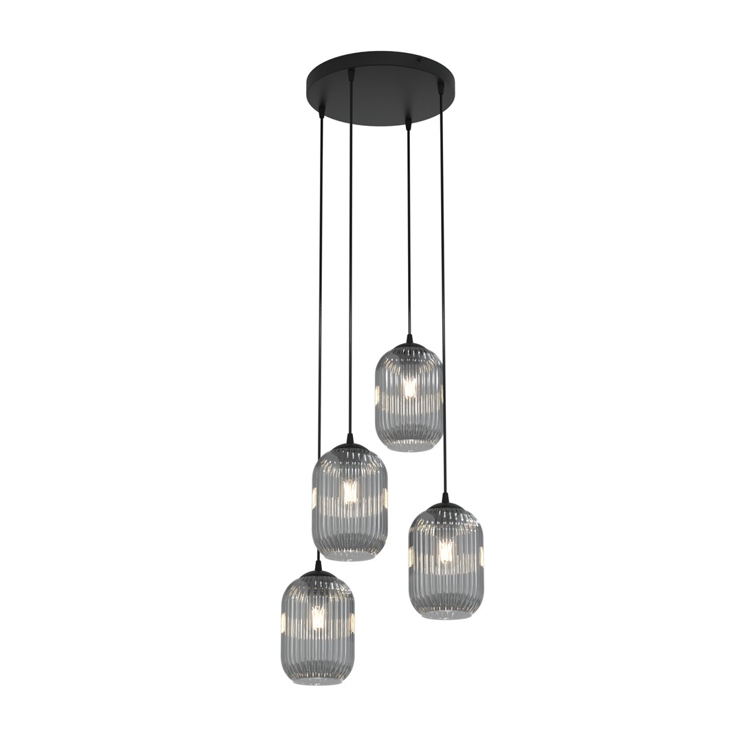 Verdi Ø30 Røykfarget Taklampe Fra Emibig Lighting - Verdi passer perfekt i b&aring;de moderne og elegante hjem og sprer et mykt, behagelig lys &ndash; ideell for stuer, spisestue eller offentlige rom.