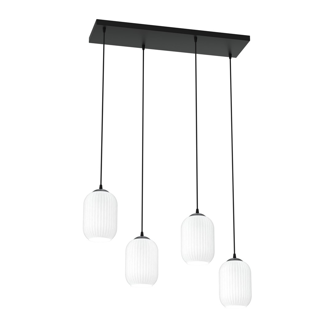 Verdi 70cm Hvit Taklampe Fra Emibig Lighting - Verdi passer perfekt i b&aring;de moderne og elegante hjem og sprer et mykt, behagelig lys &ndash; ideell for stuer, spisestue eller offentlige rom.