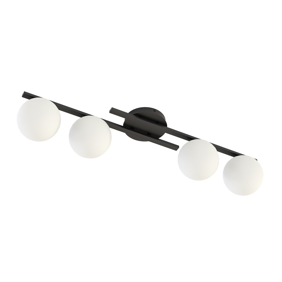 Kairo 87cm Svart plafond Fra Emibig Lighting - Den minimalistiske designen passer perfekt inn i ethvert hjem og stil.