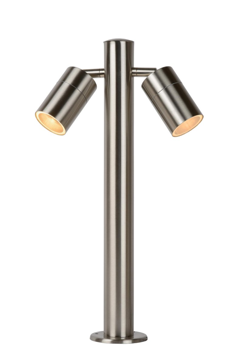 Arne-Led 50cm Sateng krom pullerter Fra Lucide - Unike produktegenskaperUtstyrt med en lyskildeGir et varmt hvitt lys (2700K)Lampen er roterbar og kan vippes til en E-bryter (ekskl.