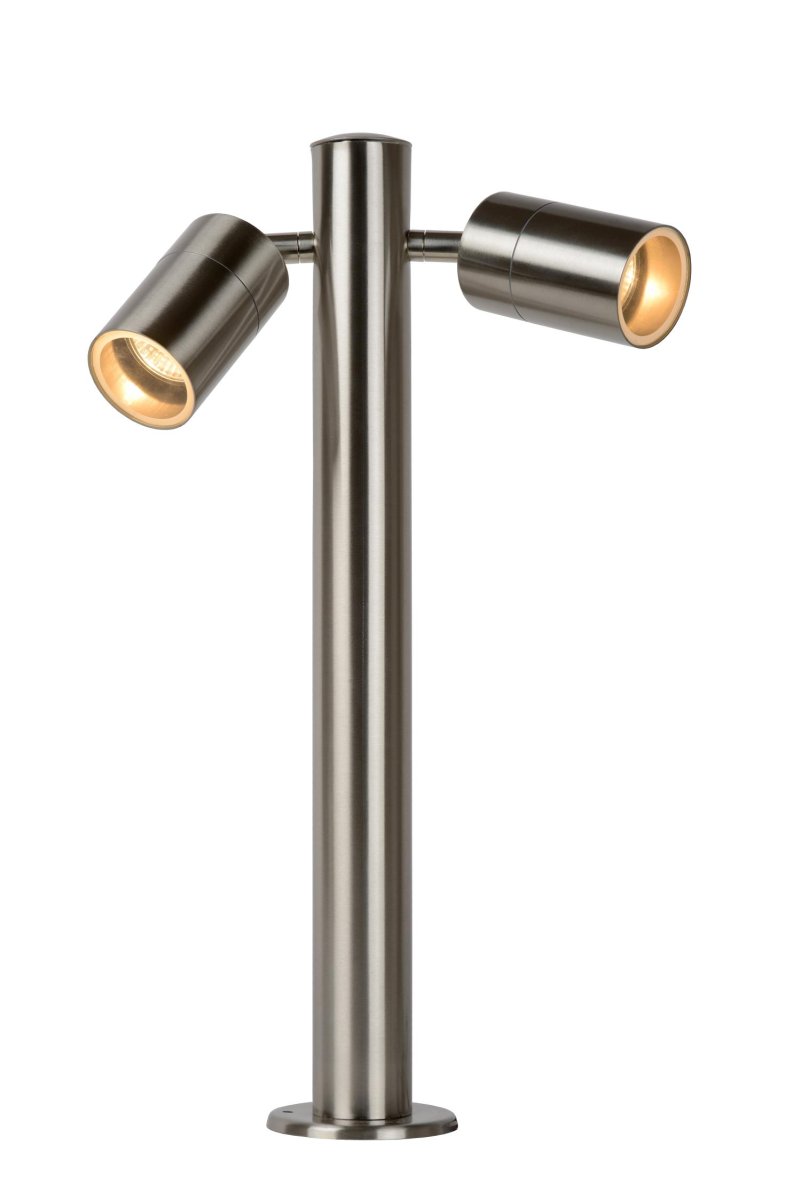 Arne-Led 50cm Sateng krom pullerter Fra Lucide - Unike produktegenskaperUtstyrt med en lyskildeGir et varmt hvitt lys (2700K)Lampen er roterbar og kan vippes til en E-bryter (ekskl.
