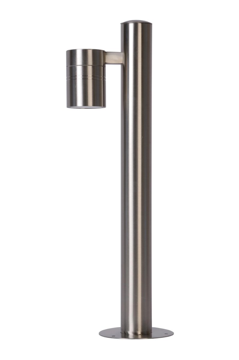 Arne 50cm Sateng krom pullerter Fra Lucide - Med en diameter på i underkant av 12 centimeter utstråler lampen en uimotståelig eleganse.