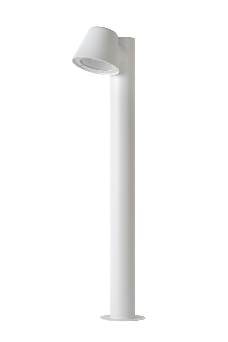 Dingo-LED 70cm Hvit pullerter Fra Lucide - Dingo LED er det perfekte valget for et koselig og godt opplyst utemiljø.