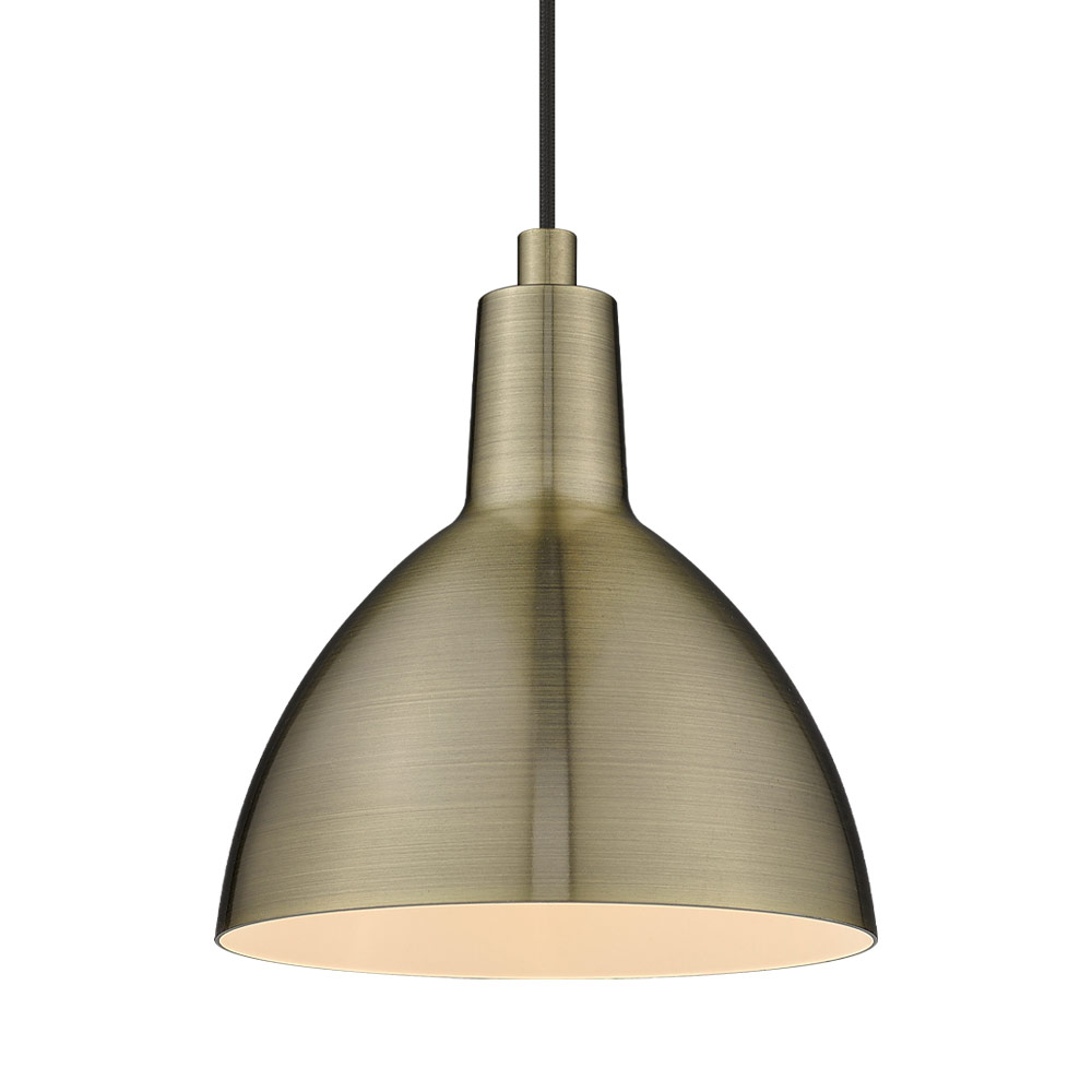 Zoom bilde av Metropole Ø15 Antikk messing Taklampe Fra Halo Design - Metropole-serien er en komplett og funksjonell familie av lamper med en s&aelig;regen og industriell stil.