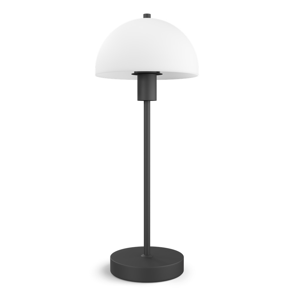Vienda 48cm Svart bordlampe Fra Herstal - Vienda bordlampe med sitt klassiske og elegante design, gj&oslash;r at lampen kan brukes i hjemmet i mange &aring;r.