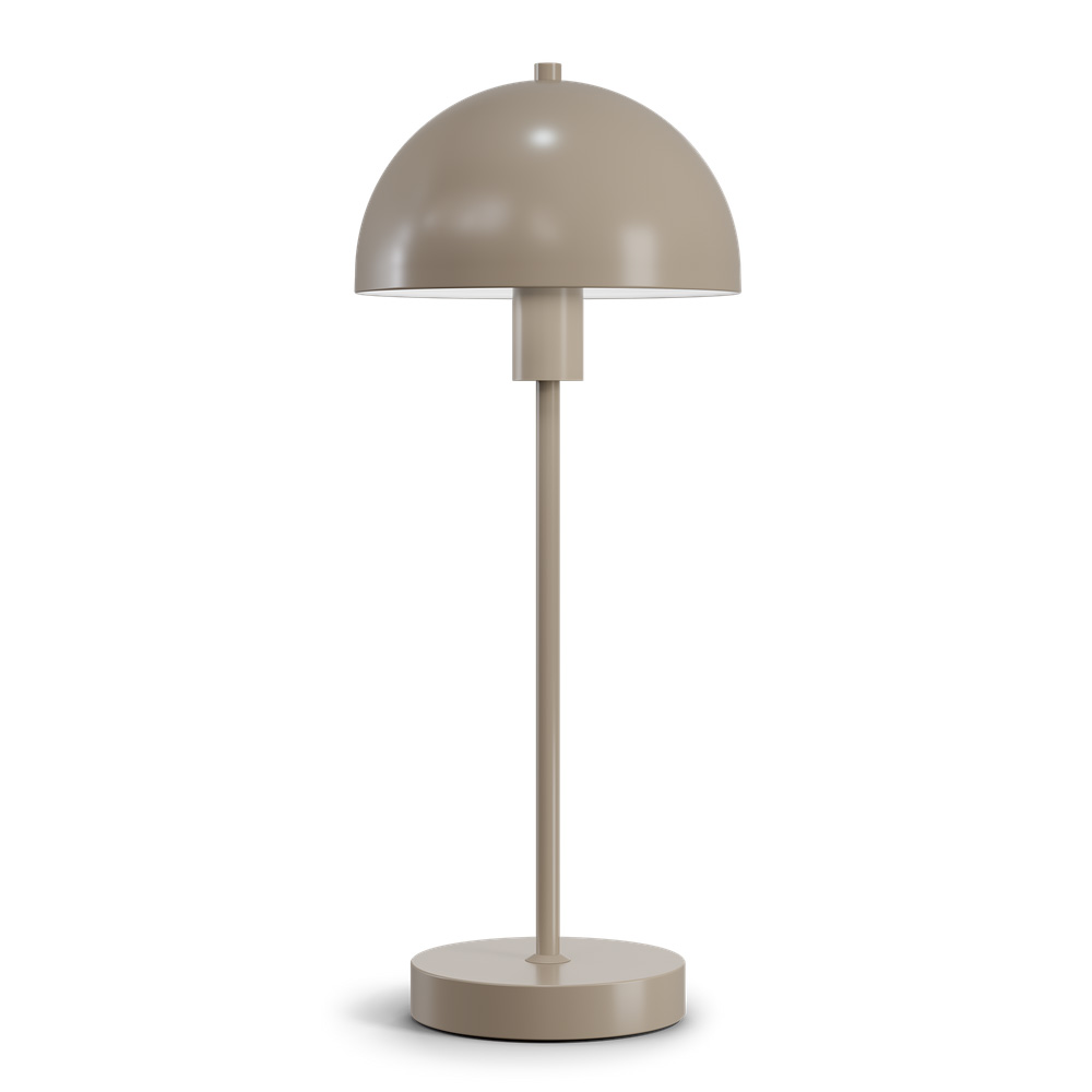 Vienda 48cm Beige bordlampe Fra Herstal - Vienda bordlampe med sitt klassiske og elegante design, gj&oslash;r at lampen kan brukes i hjemmet i mange &aring;r.