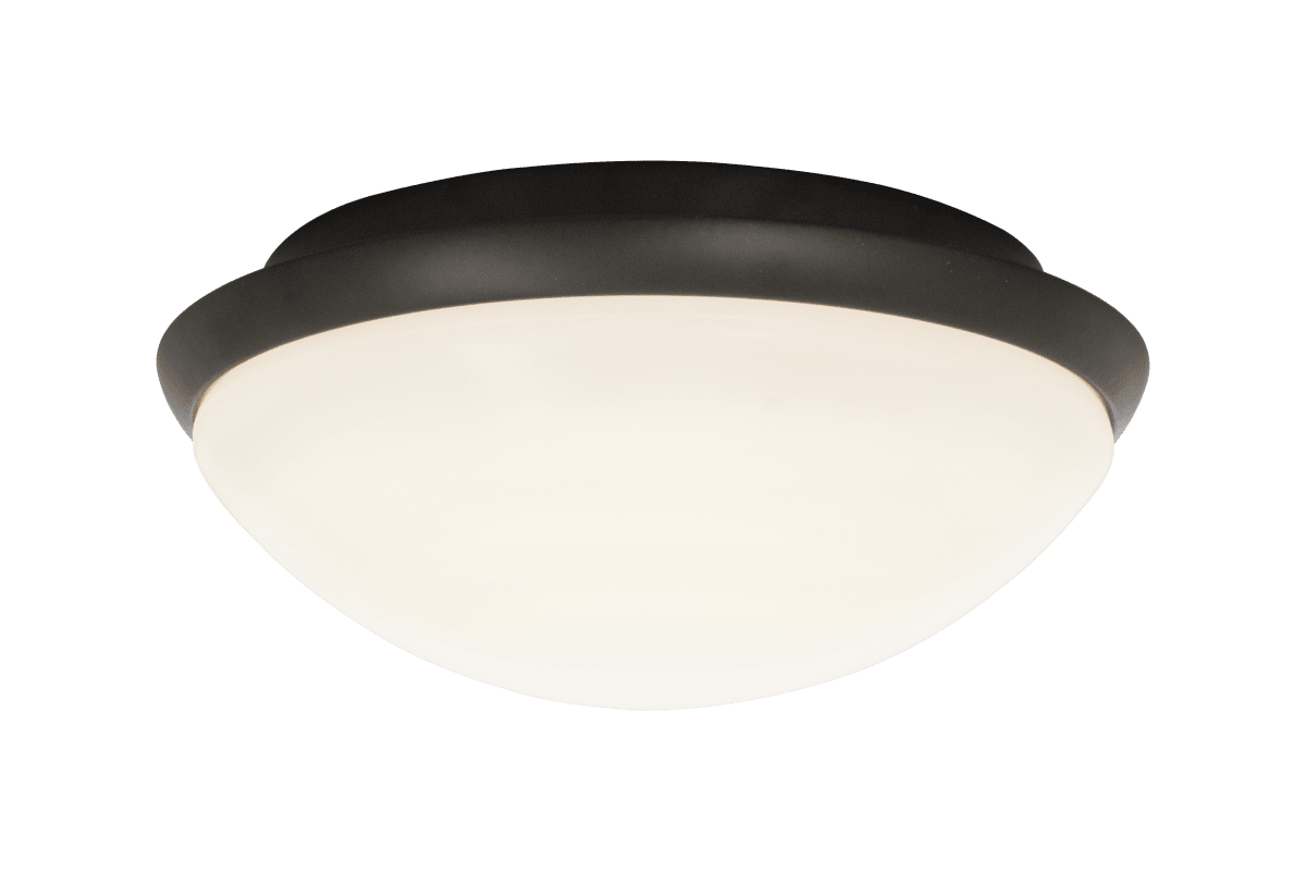 Siracusa Ø25 Hvit baderomslampe Fra Aneta Lighting - Lampen monteres med skruer i tak og strømtilkobling med fast montering.