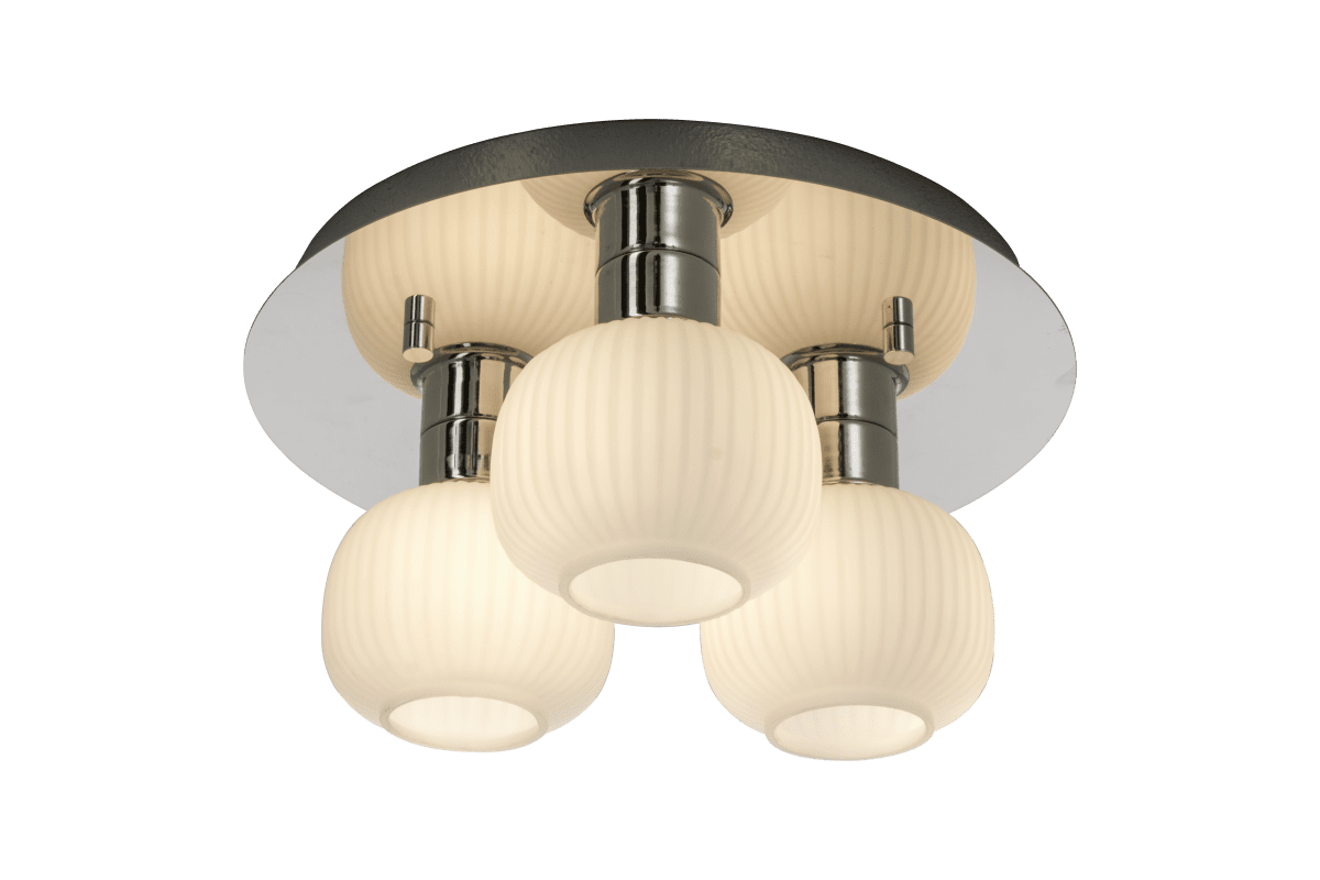 Messina Ø28 Krom baderomslampe Fra Aneta Lighting - 