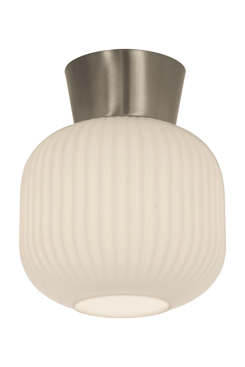 Vanja Ø20 Stål/Hvit plafond Fra Aneta Lighting - Vanja plafond er en liten og stilig taklampe som passer perfekt i mindre rom som ganger, kjøkken eller soverom.
