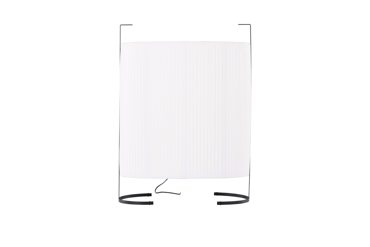 Rennes Off-white gulvlampe Fra Venture Design - Plasser den i et m&oslash;rkt hj&oslash;rne i gangen eller stuen og l&oslash;ft hyggefaktoren til neste niv&aring;!