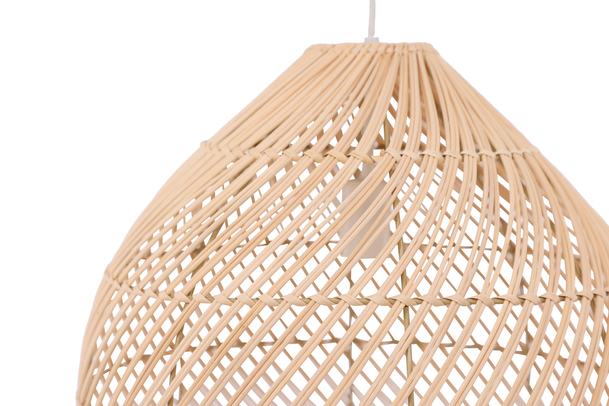 Brivela Ø45 Natur Taklampe Fra Venture Design - Lampen gir et behagelig lys og tilf&oslash;rer en varm og rolig atmosf&aelig;re til rommet.