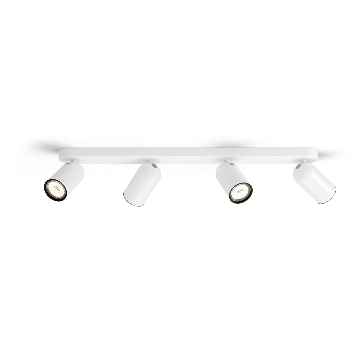 Pongee 4 Hvit spotlight Fra Philips - Den er en del av myLiving Contemporary-serien, hvor elegante former møter høykvalitetslys tilpasset dagens hjem.