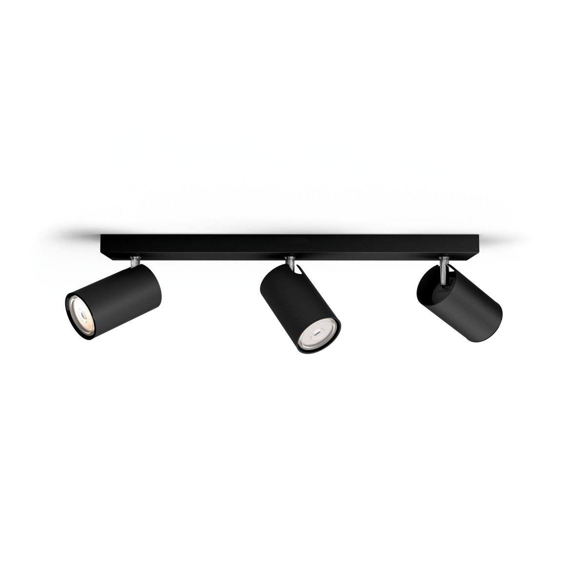 Kosipo 3 Svart spotlight Fra Philips - Kosipo 3 er en moderne spotlight fra Philips myLiving Contemporary som kombinerer stilig design med funksjonelt lys.